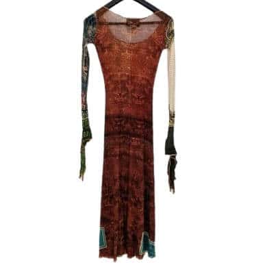 Jean Paul Gaultier Mesh Tattoo set MultiColor Very good - Back View