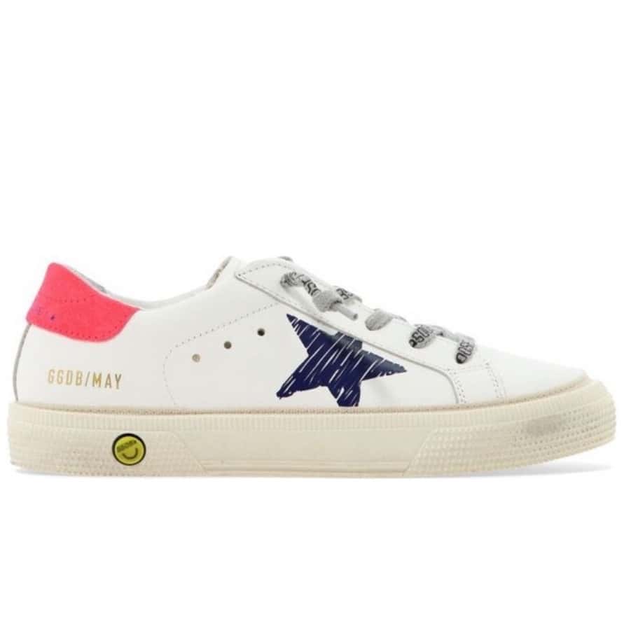 Golden Goose Sneakers White Leather Very good - Box View
