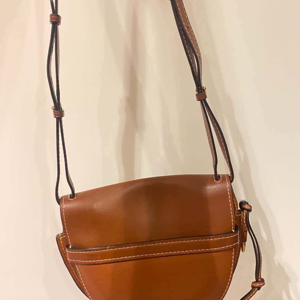 Loewe Gate Bag Brown Leather Metal Very good - Box View