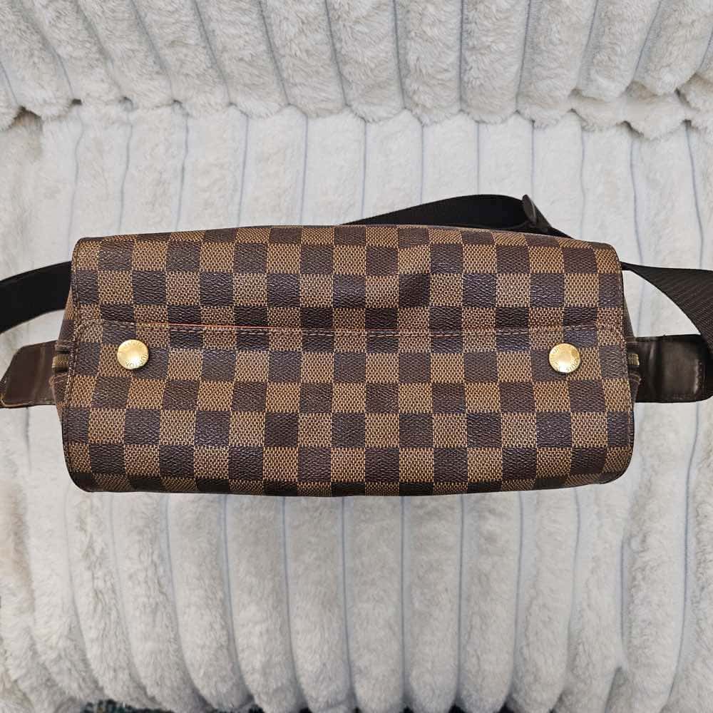 Louis Vuitton Naviglio Messenger Brown Canvas Gold Good - Box View