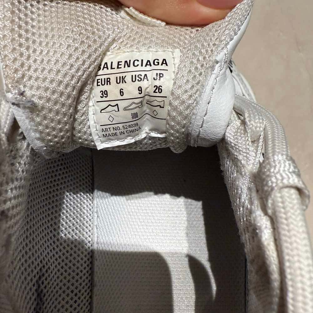 Balenciaga Triple S White Very good - Model View