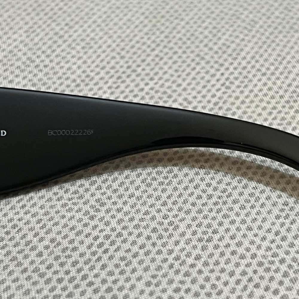 Chanel Rectangle Black Acetate Plastic Very good - Box View