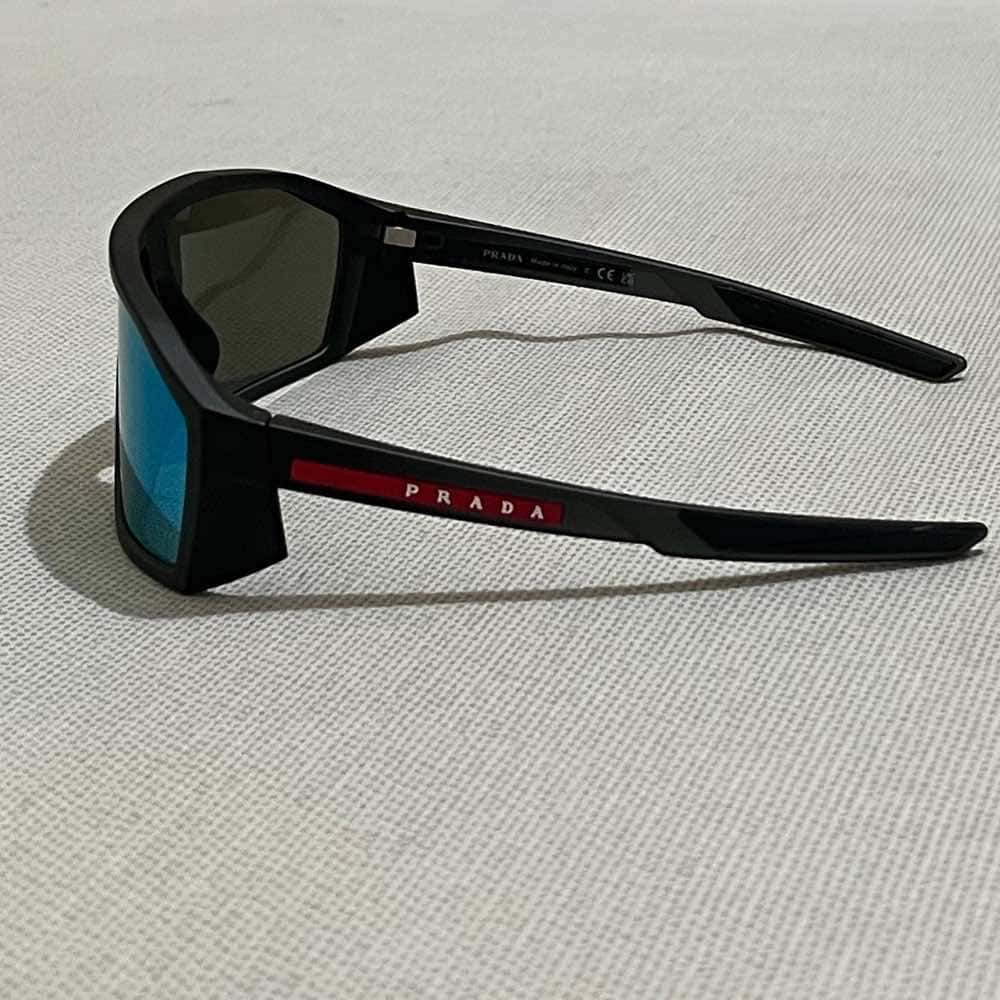 Prada Linea Rossa Sunglasses Grey Acetate Plastic Never worn, with tag - Box View