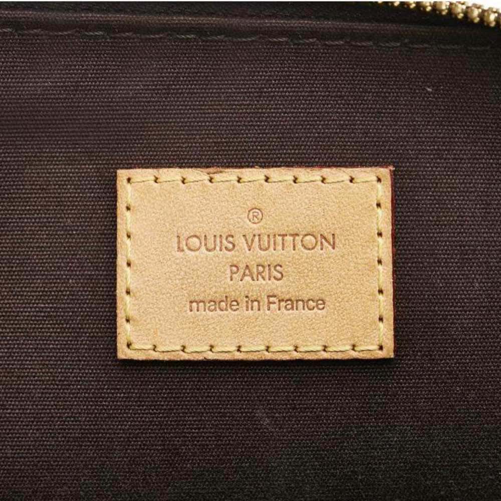 Louis Vuitton Alma Burgundy Leather Gold Never worn - Box View