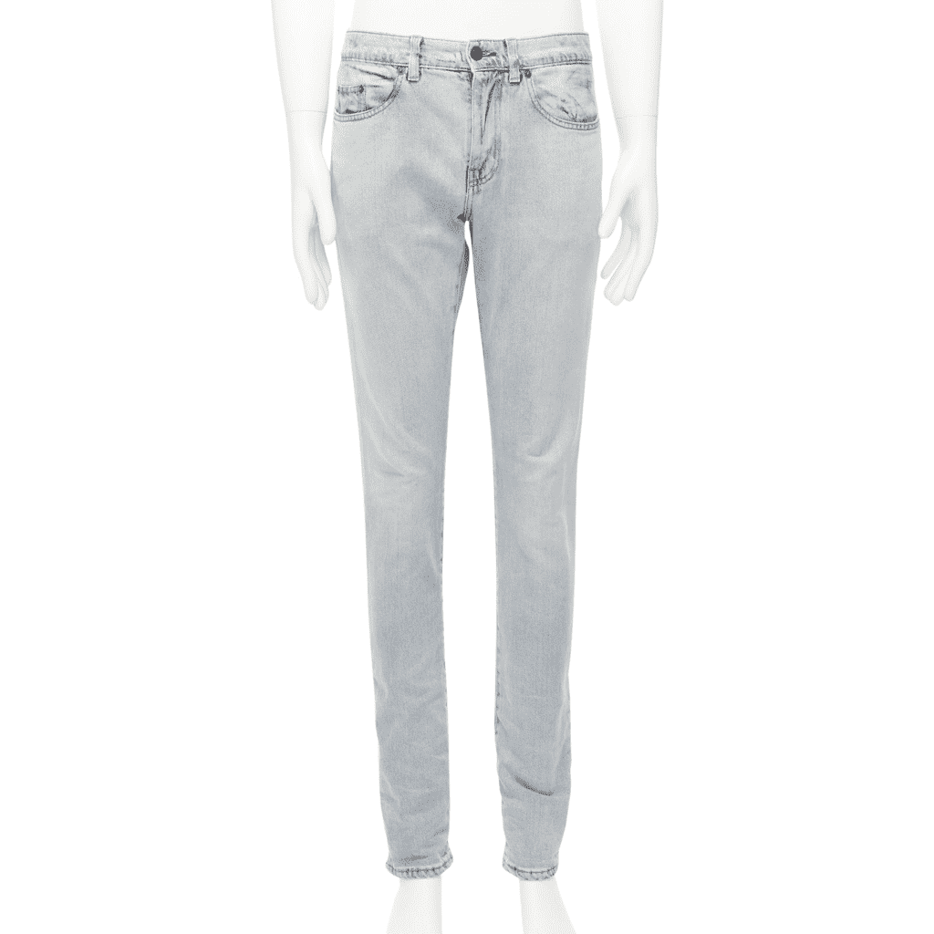 Saint Laurent D02 M/SK-LW Blue Cotton Never worn - Front View