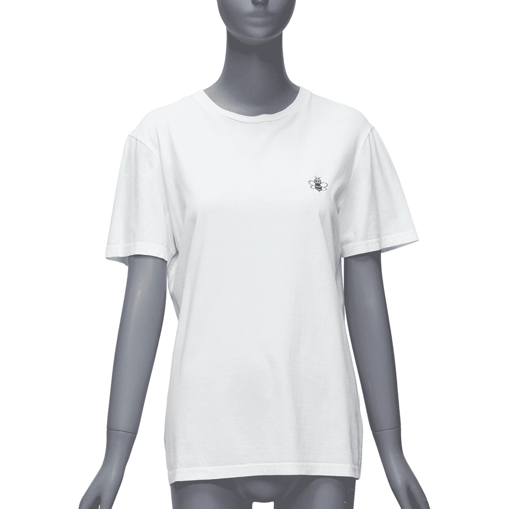 Dior Cross Eye T-Shirt White Cotton Never worn - Front View