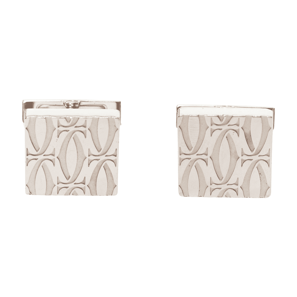 Cartier C de Cartier Decor Silver Very good condition - Front View