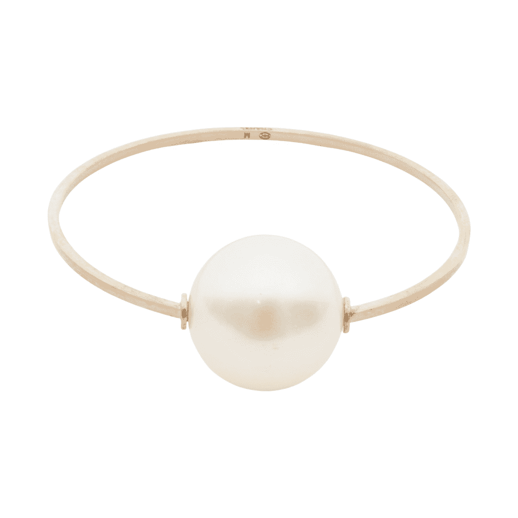Chanel Orbital XL Pearl Bangle Beige Pearl Very good - Front View