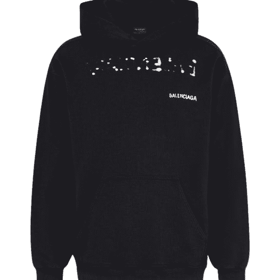 Balenciaga Black and whit. oversized cut Black Cotton Never worn, with tag - Front View