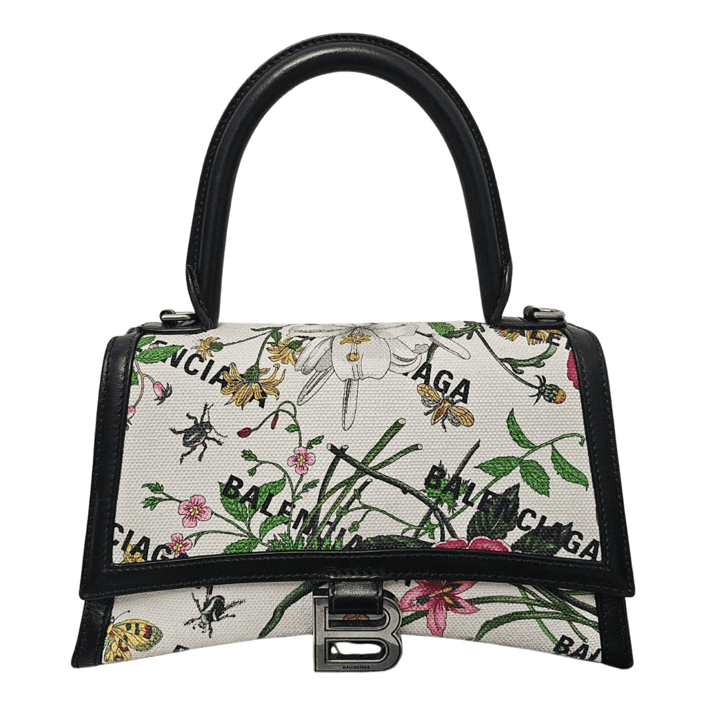 Gucci x Balenciaga Hacker Hourglass MultiColor Canvas Silver Good condition - Front View