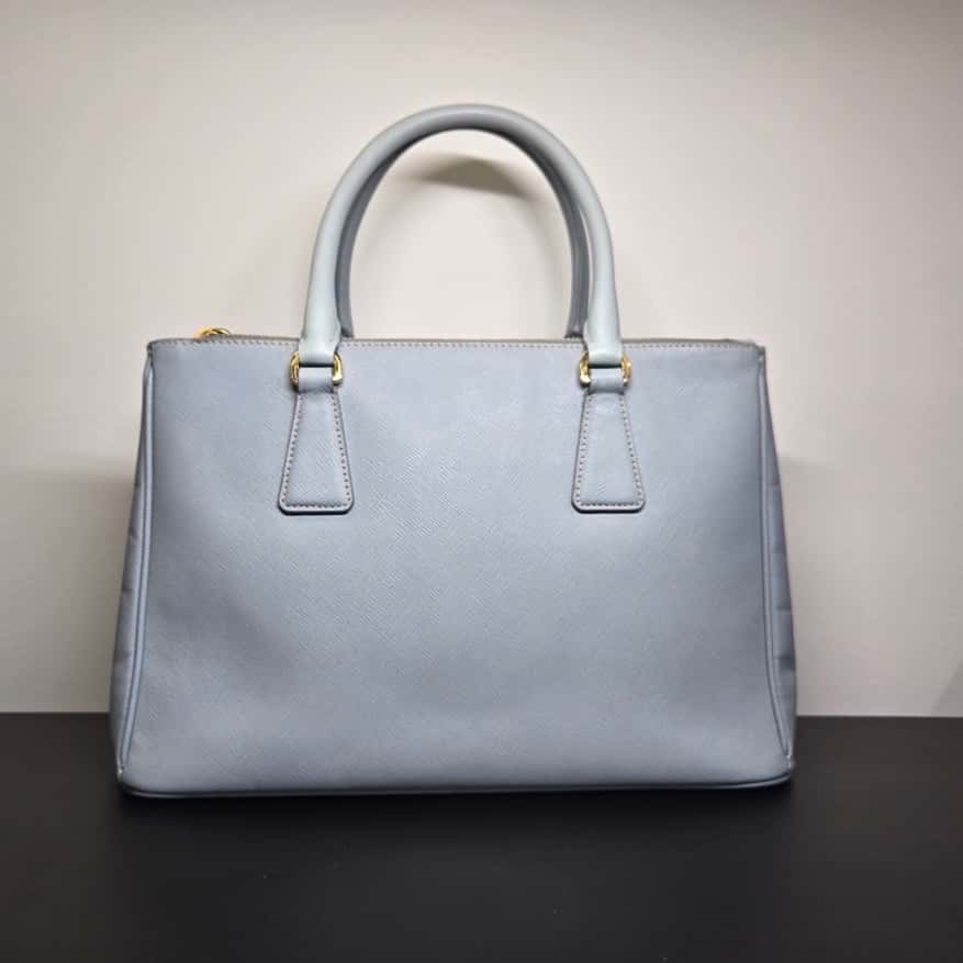 Prada Galleria Grey Leather Good condition - Back View