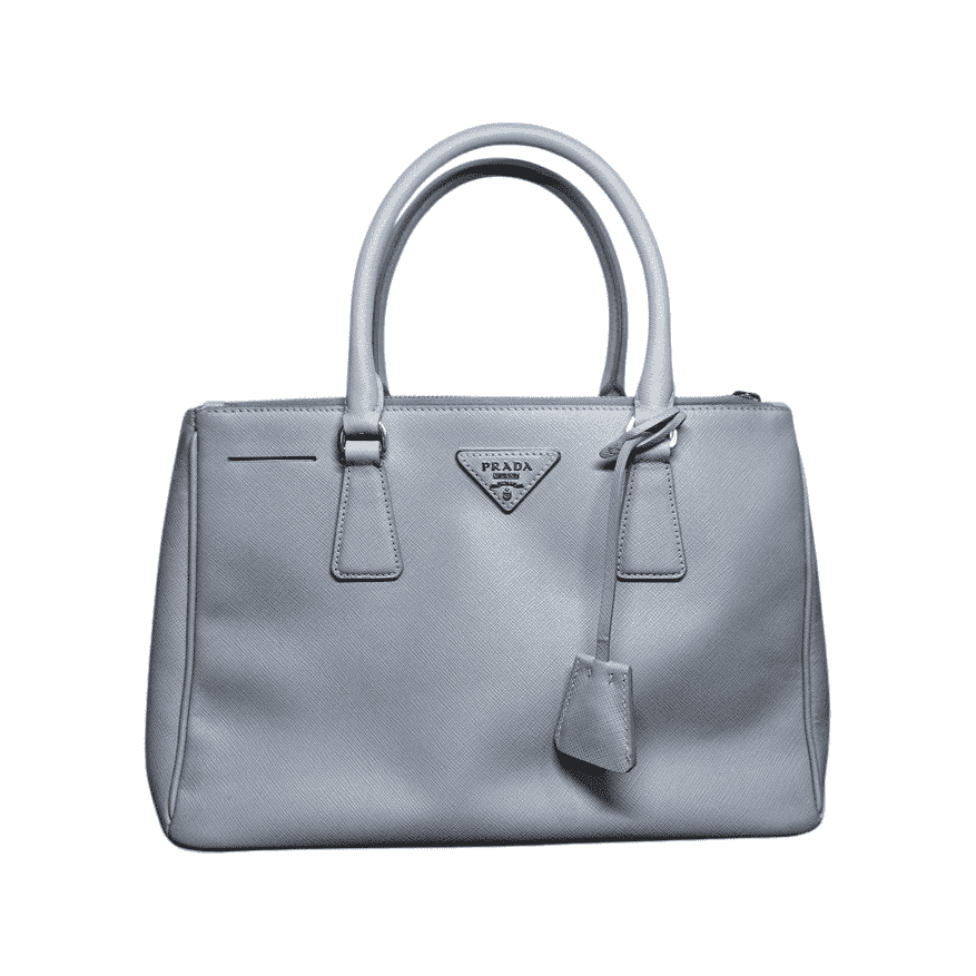 Prada Galleria Grey Leather Good condition - Front View
