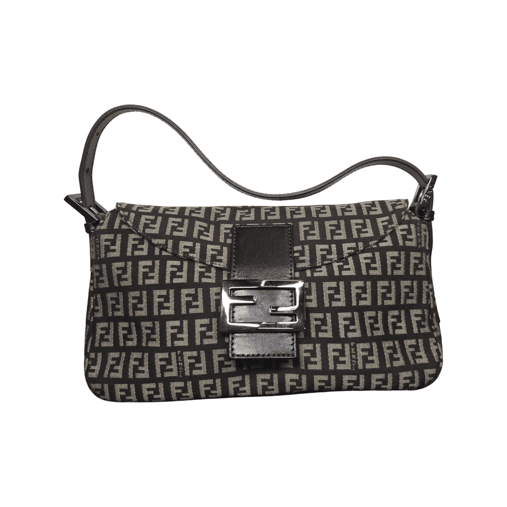 Fendi Baguette MultiColor Canvas Metal Very good condition - Front View