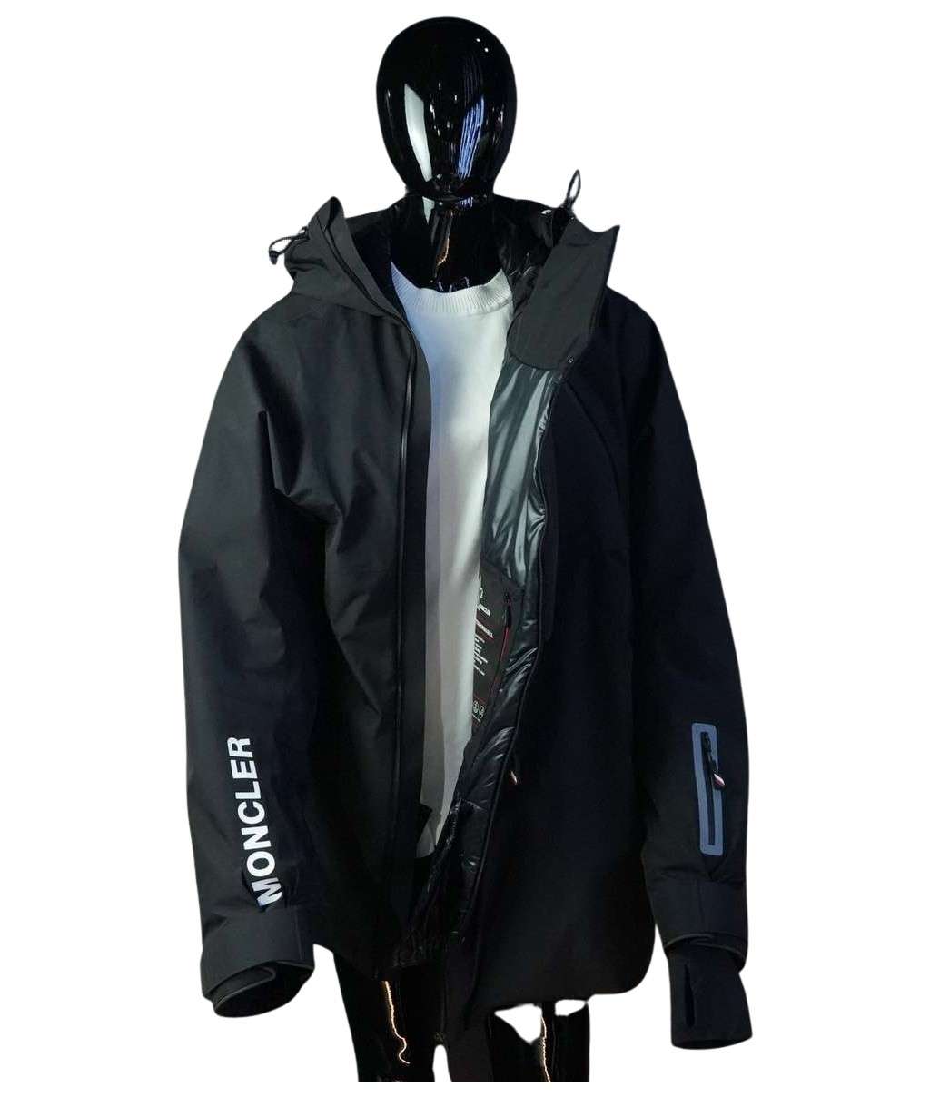Moncler Grenoble Staz GORE-TEX Ski Jacket Black Size M Black Good condition - Front View