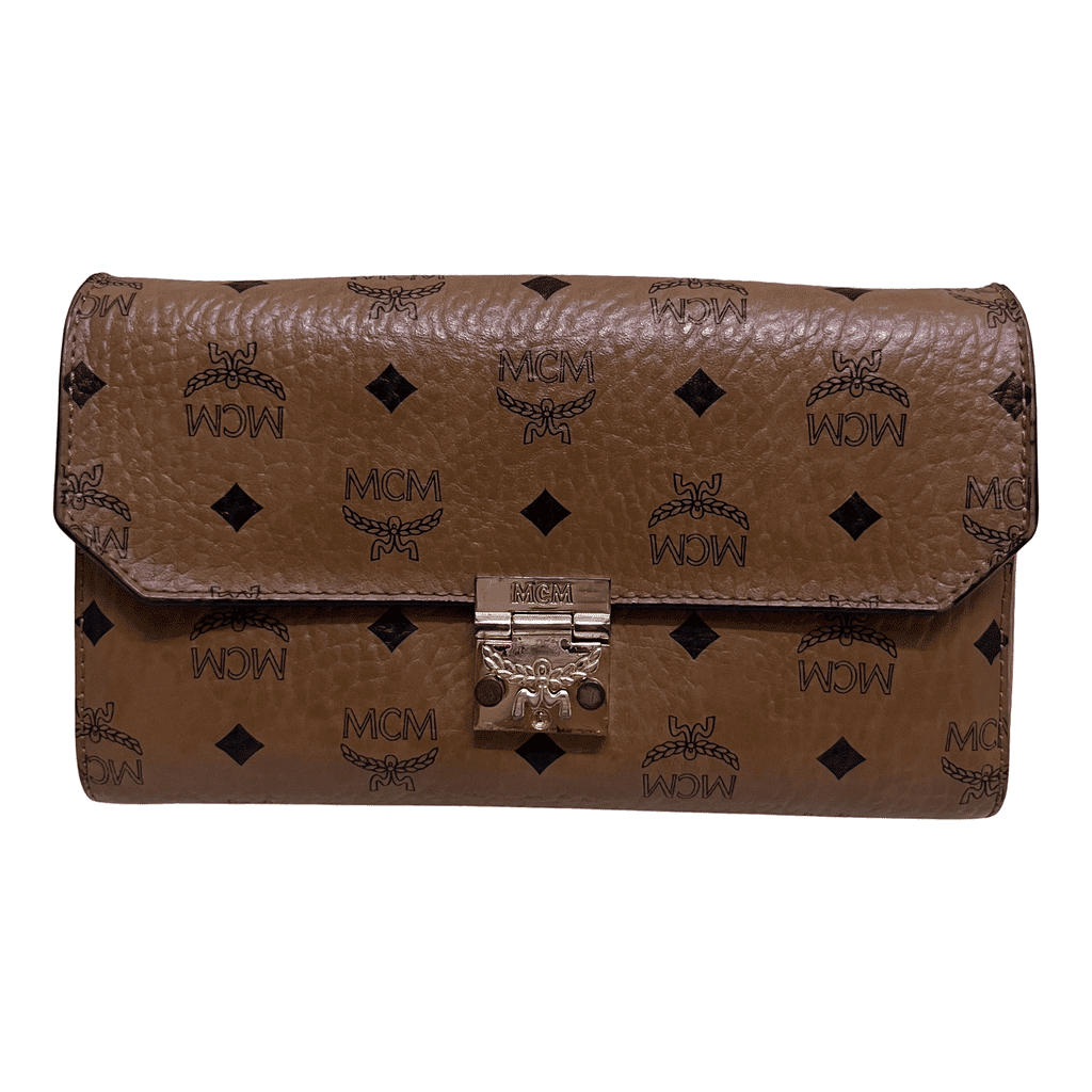 MCM Millie Brown Leather Very good - Front View