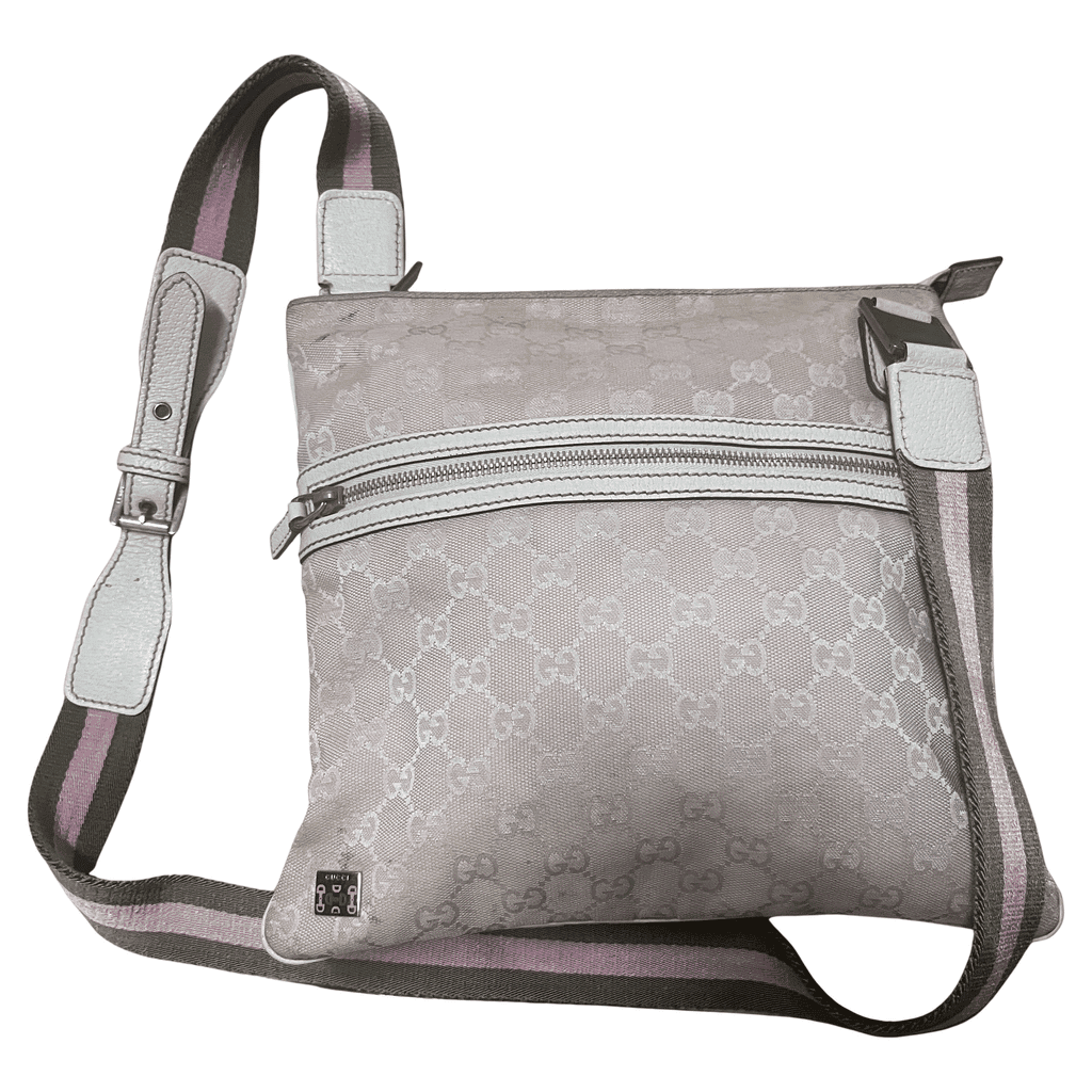 Gucci GG Monogram Pink Canvas Very good condition - Front View