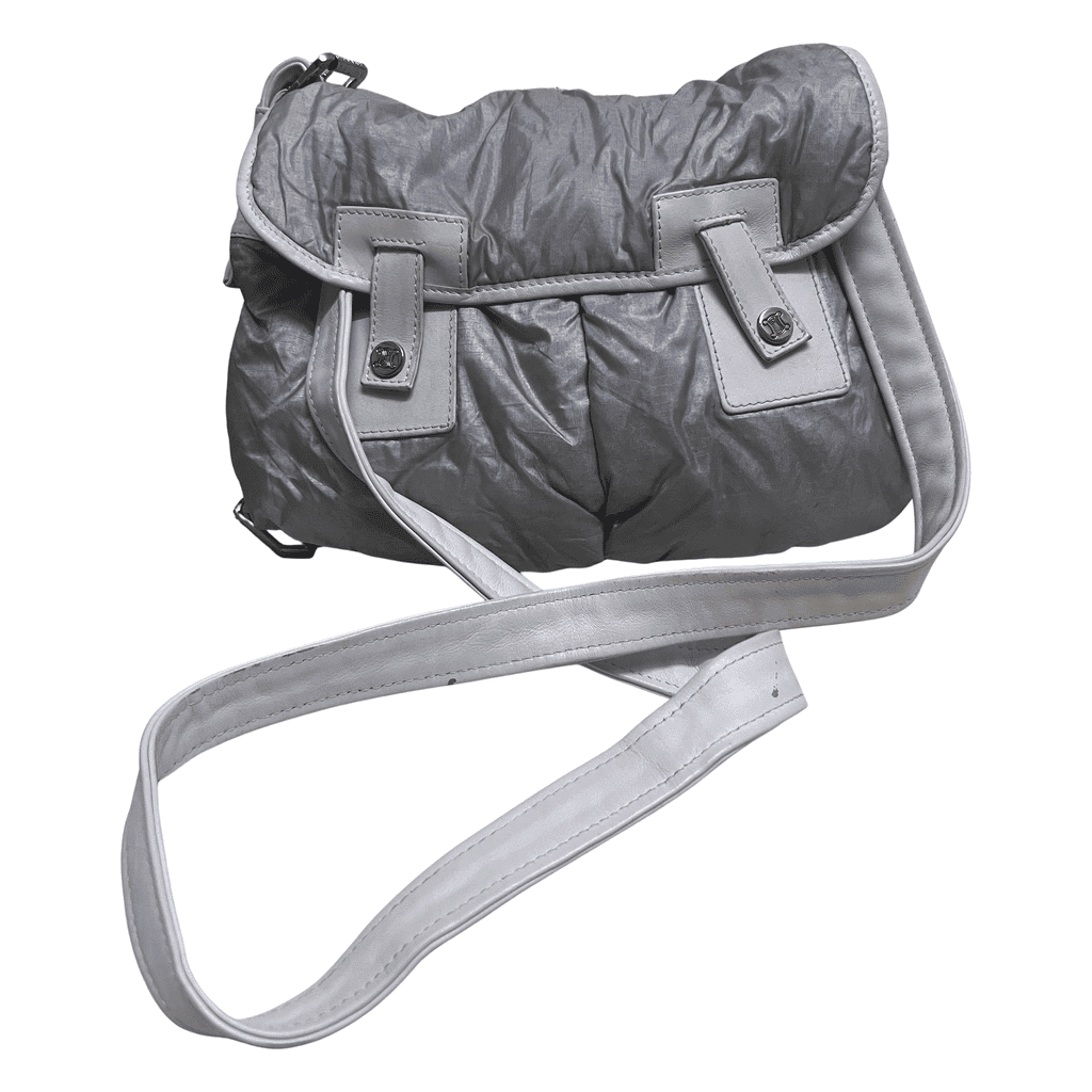 Celine Nylon Crossbody Bag Grey Very good condition - Front View