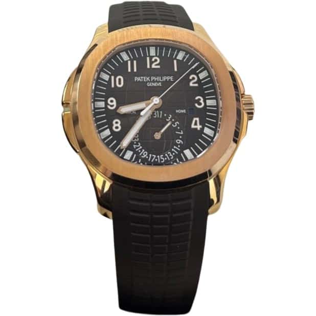 Patek Philippe Aquanaut Time Travel 42mm Pink Never worn - Front View
