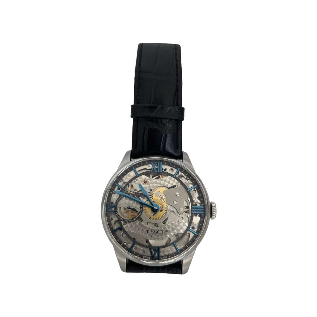 Tissot Skeleton T099 series Black Very good condition - Front View