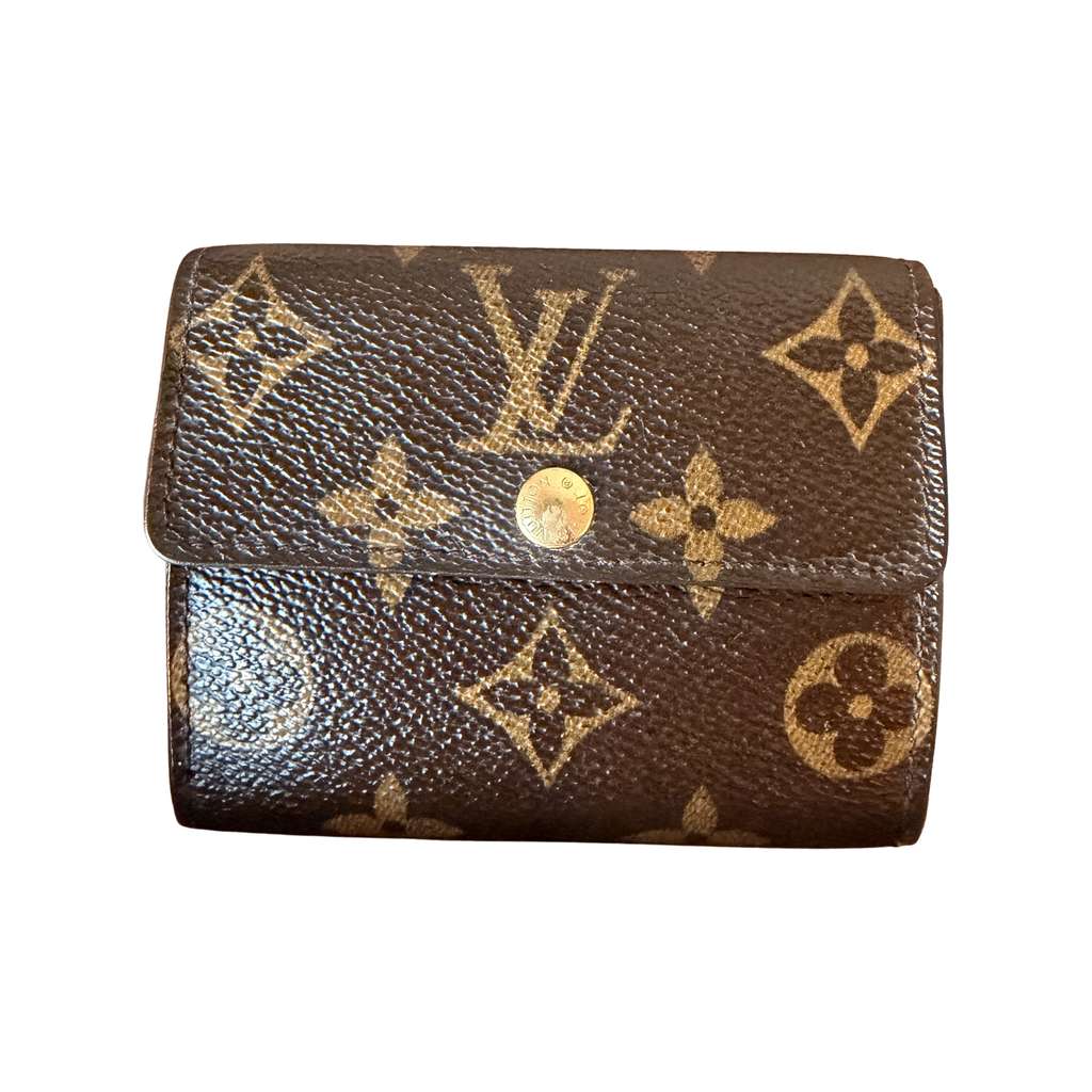 Louis Vuitton Pre-owned Wallet Brown Canvas Good condition - Front View