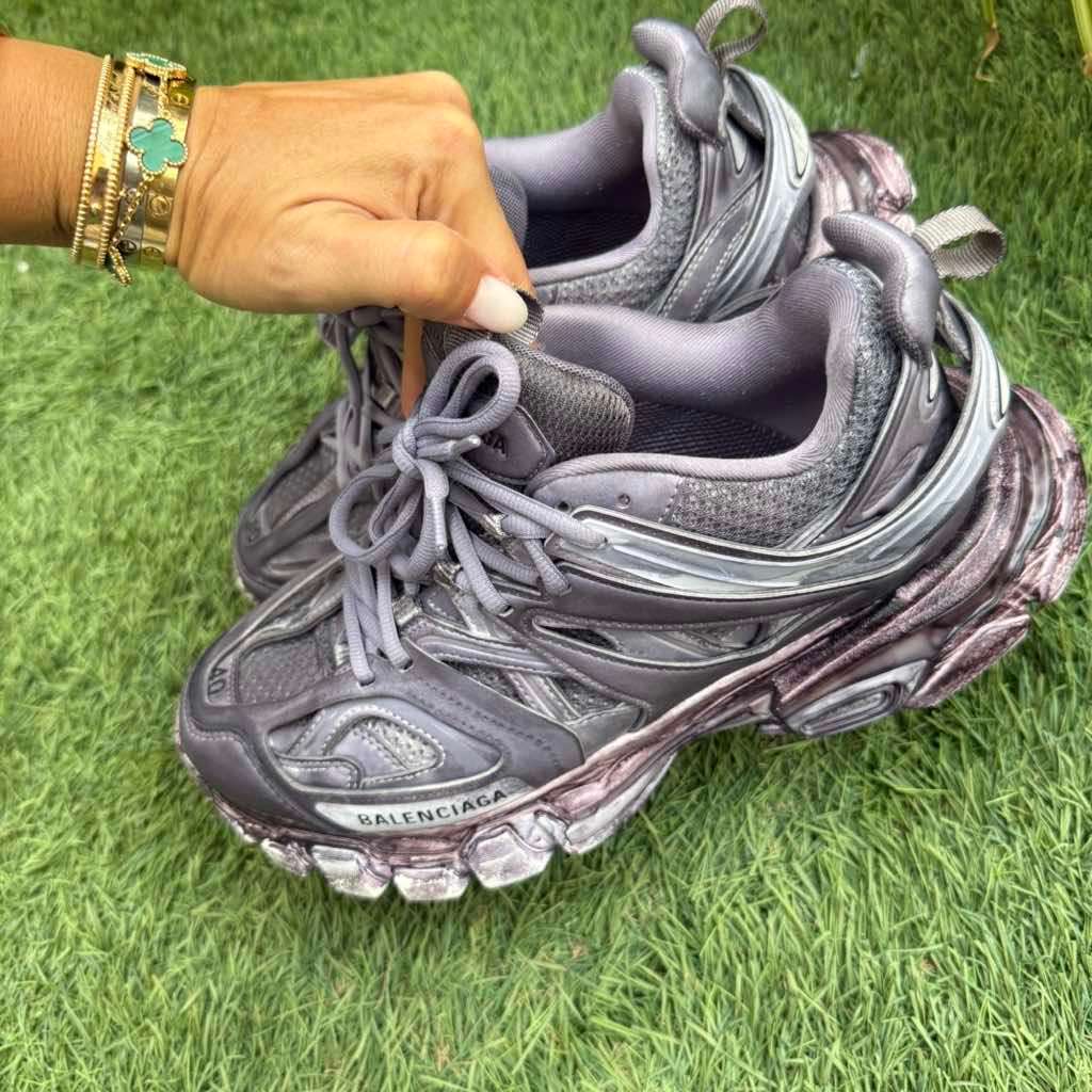 Balenciaga Track 40 Purple Very good condition - Model View