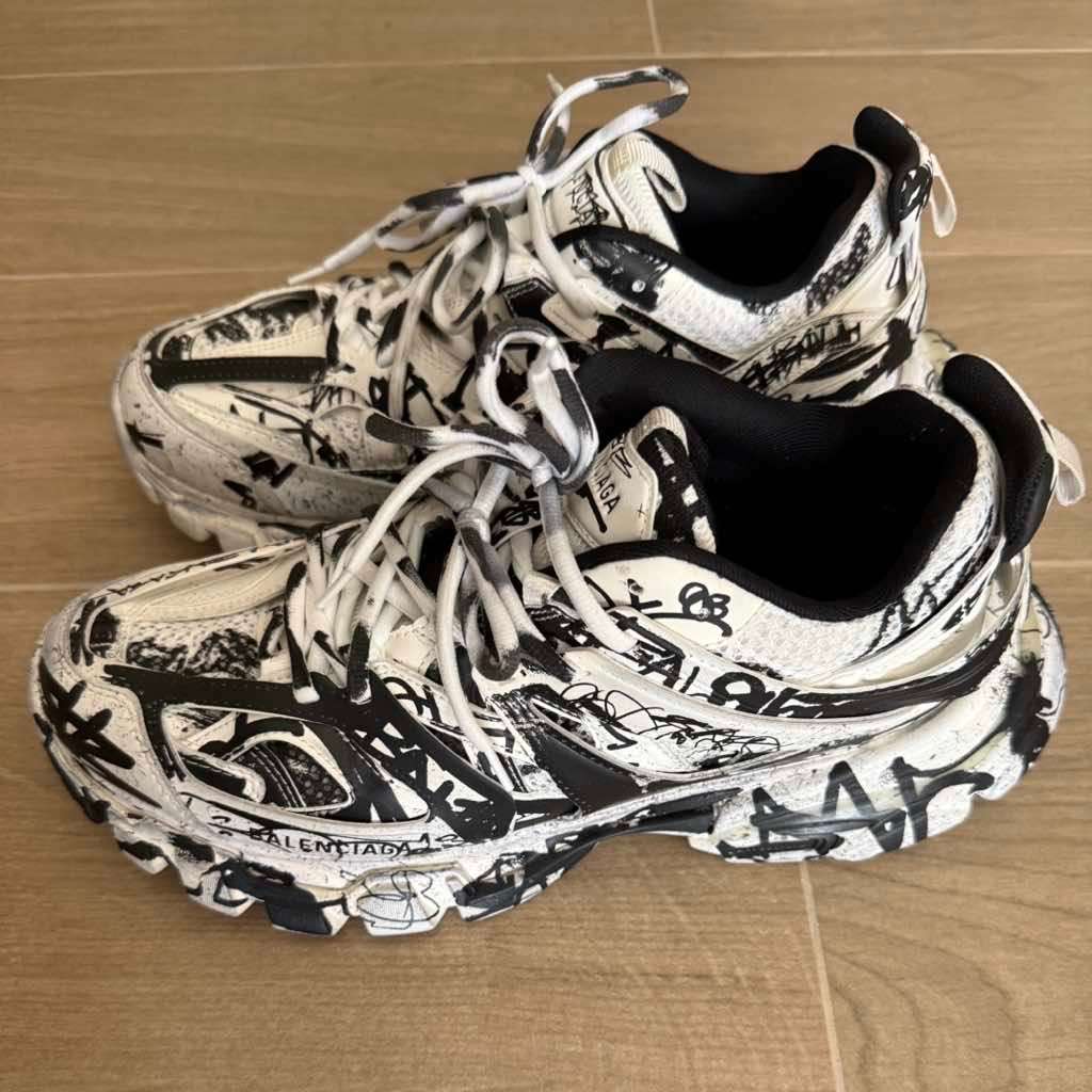 Balenciaga Track White Very good condition - Back View