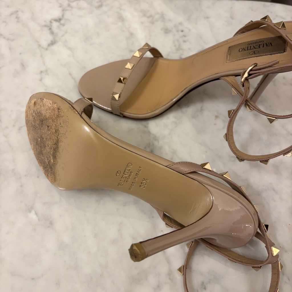 Valentino Garavani Rockstud Beige Leather Good condition - Inside View