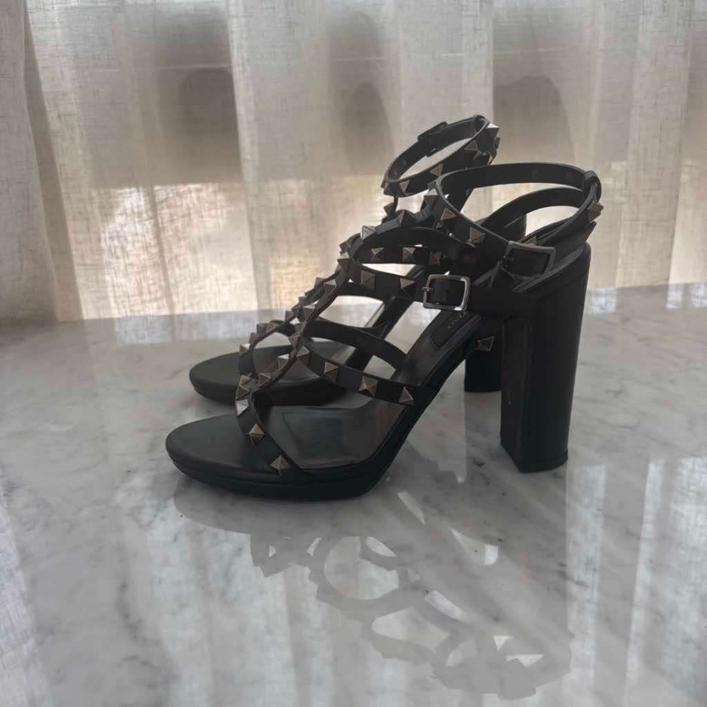 Valentino Garavani Rockstud Black Leather Very good condition - Inside View