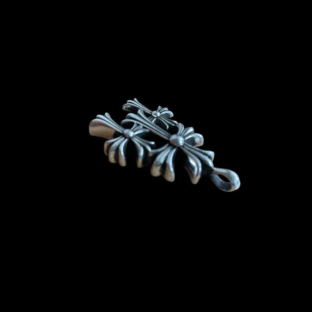Chrome Hearts Triple Cross Silver Good condition - Inside View