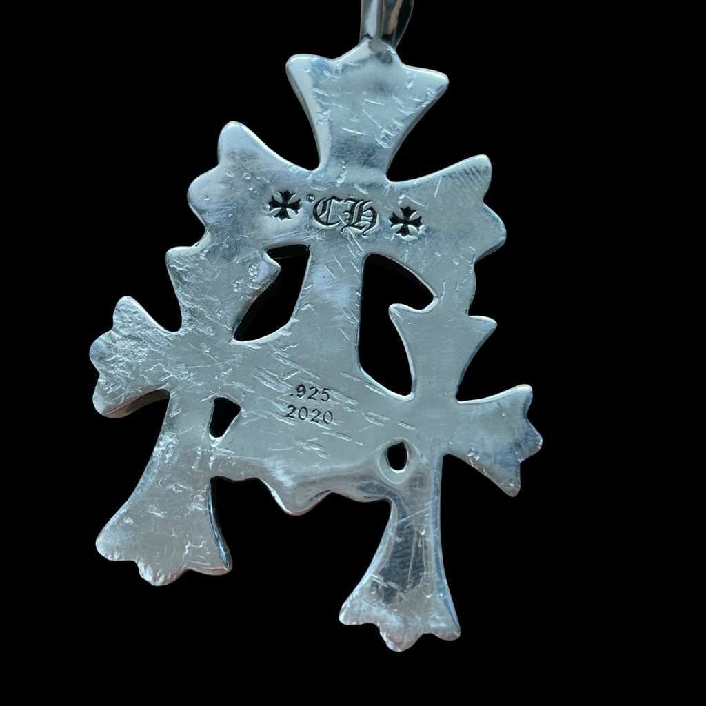 Chrome Hearts Triple Cross Silver Good condition - Model View