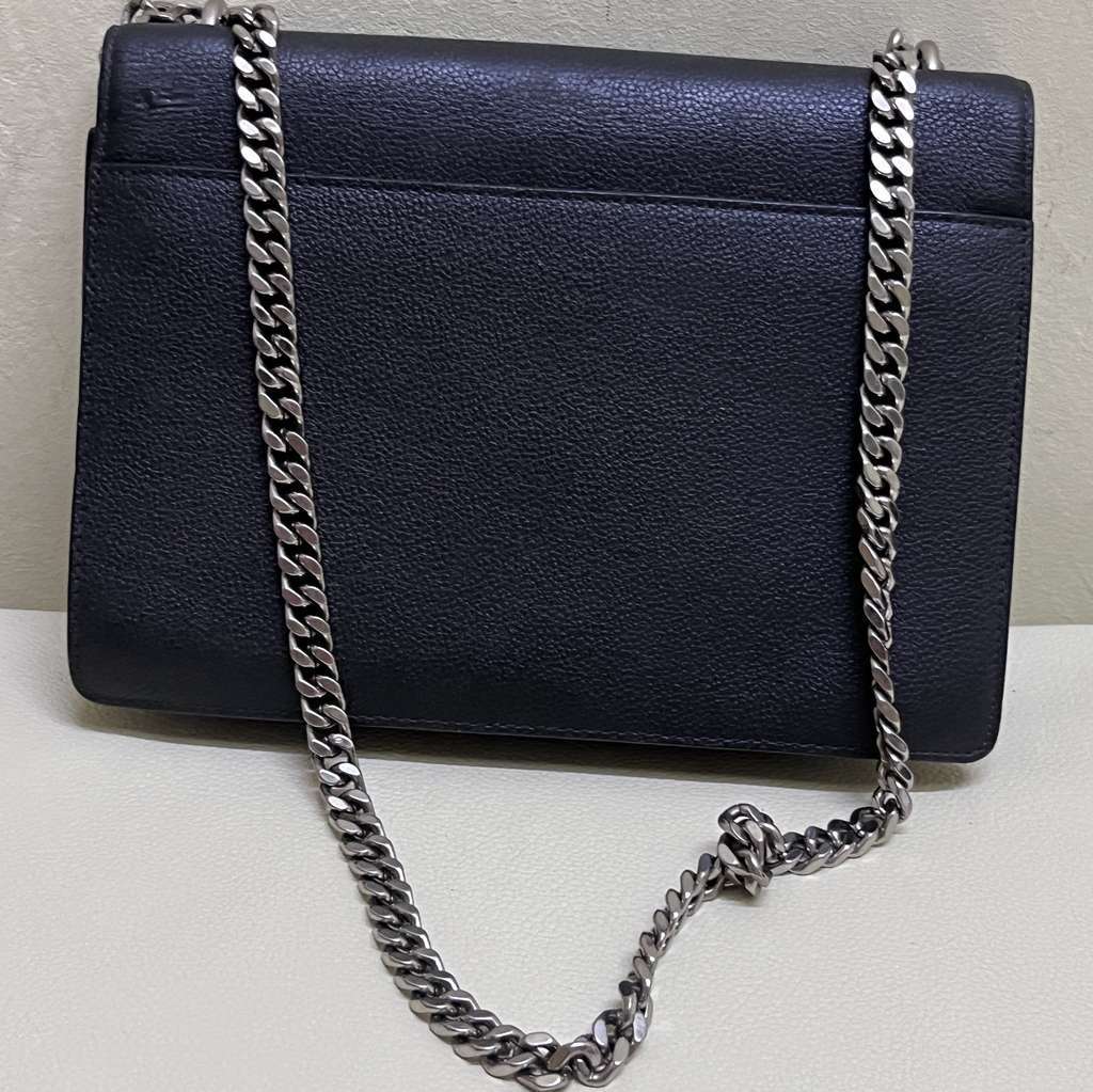 Saint Laurent Sunset Black Leather Very good - Back View