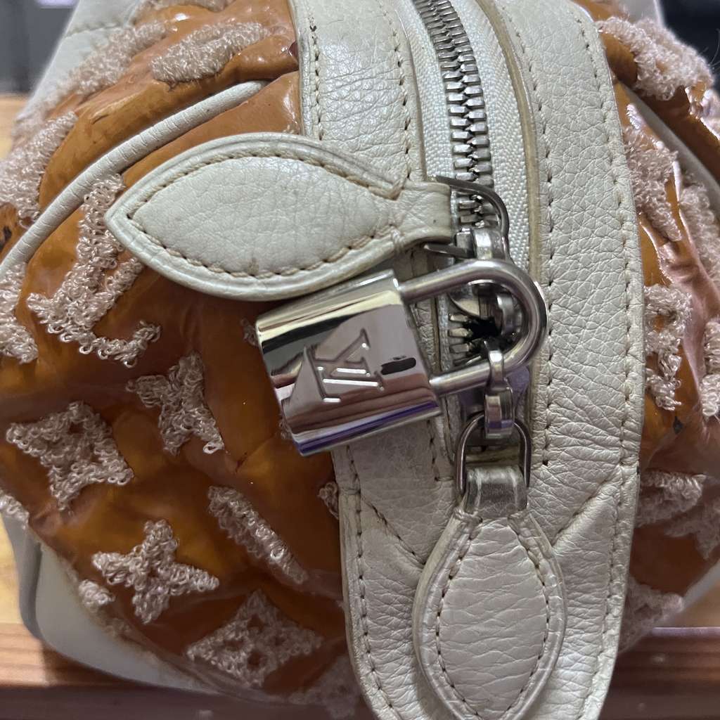 Louis Vuitton Rose Bouclettes Speedy Orange Very good - Box View
