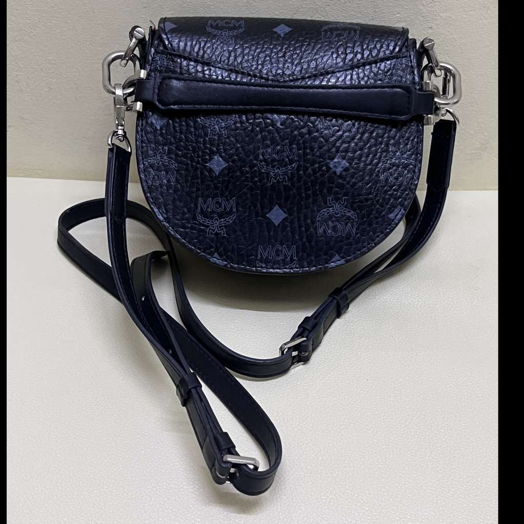 MCM Patricia Black Leather Very good condition - Back View