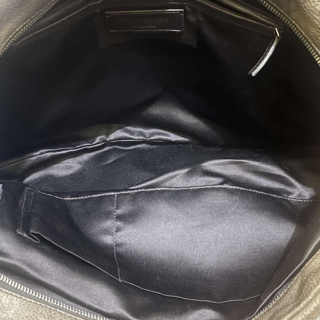 Saint Laurent Rive Gauche Brown Leather Very good condition - Model View