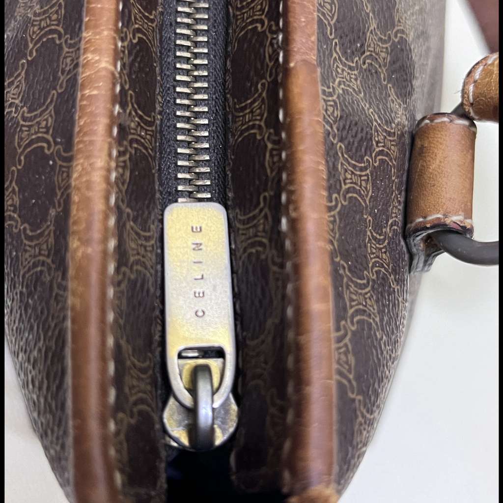 Celine Macadam Black Leather Good condition - Box View