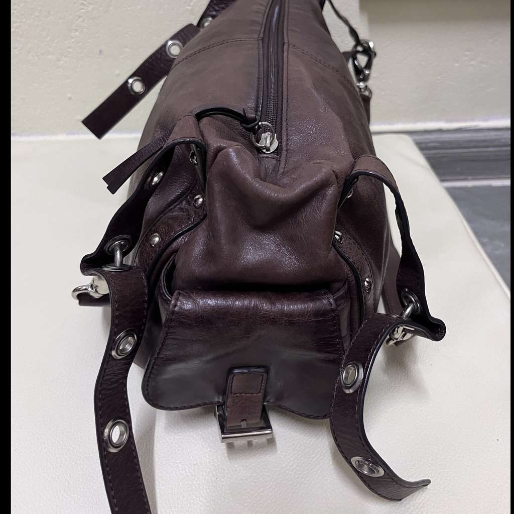 Balenciaga City Leather Brown Leather Very good condition - Box View