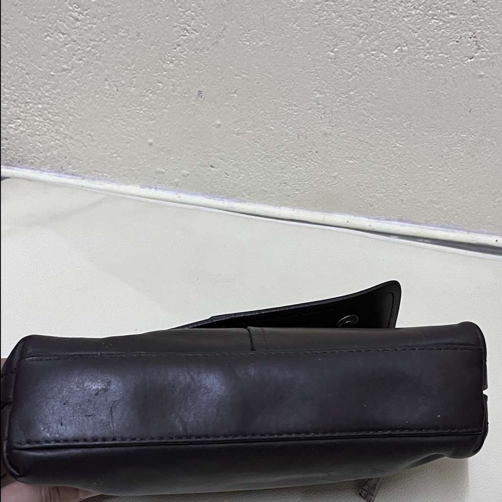 Balenciaga Leather Clutch Brown Leather Very good - Inside View