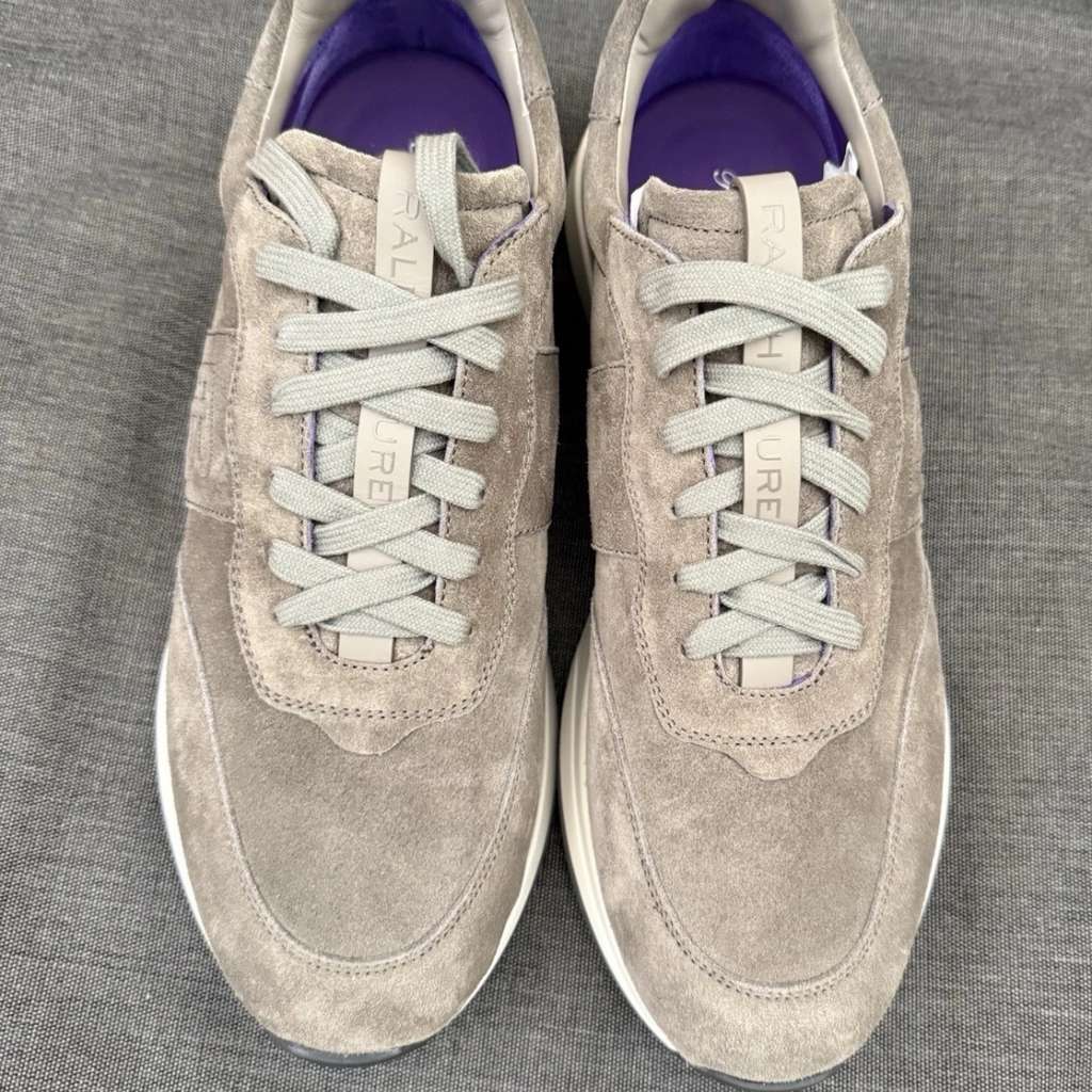 Ralph Lauren Collection Purple label Beige Suede Never worn - Inside View