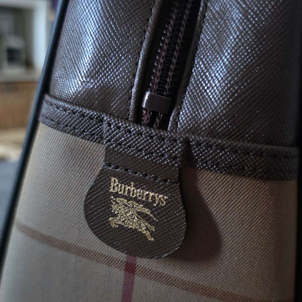 Burberry Burberry Nova Check Boston Brown Canvas Very good condition - Box View