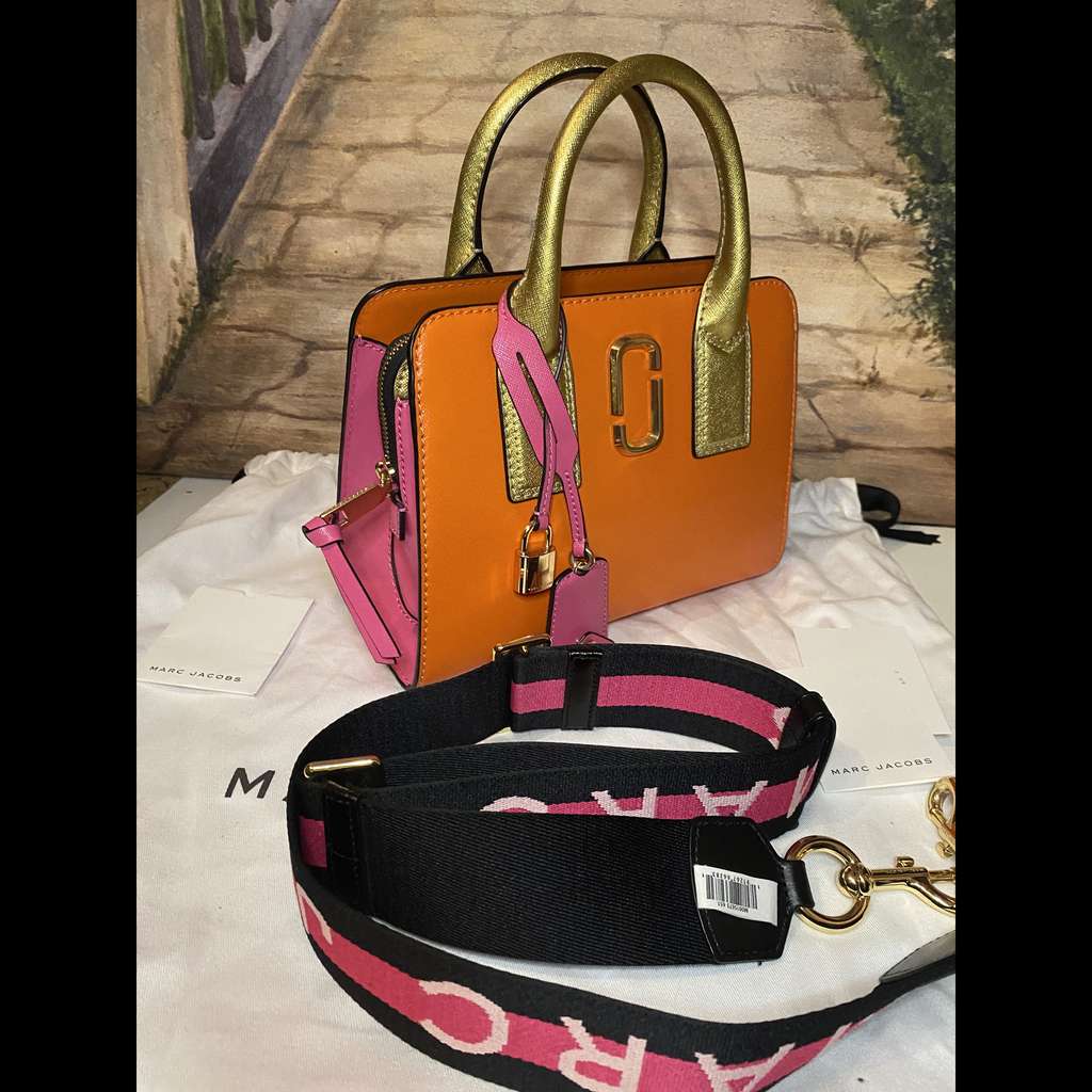 Marc Jacobs Little Big Shot MJ MultiColor Leather Never worn, with tag - Inside View