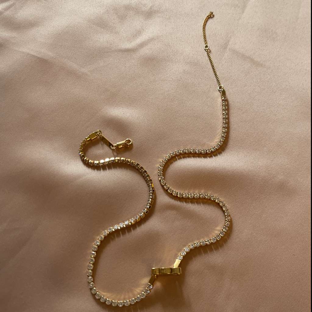 Celine Celine Triomphe Articulated Necklace Gold Brass Very good condition - Inside View