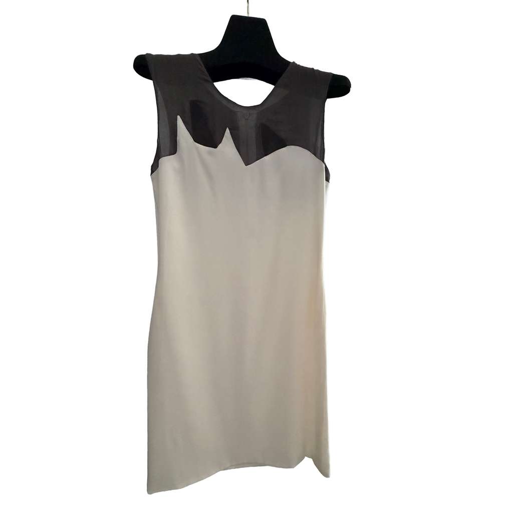 Yotam Solomon Original Runway Sample Grey Silk Very good condition - Front View