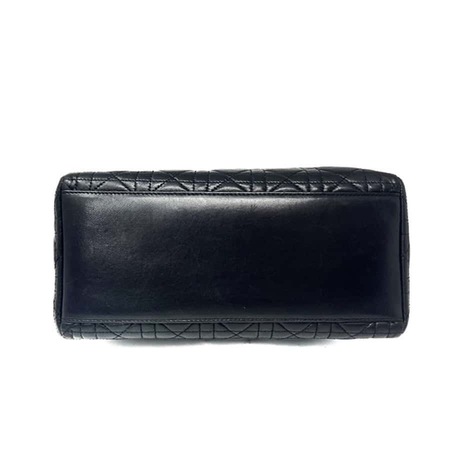Dior Lady Dior Black Leather Black Leather Good condition - Inside View