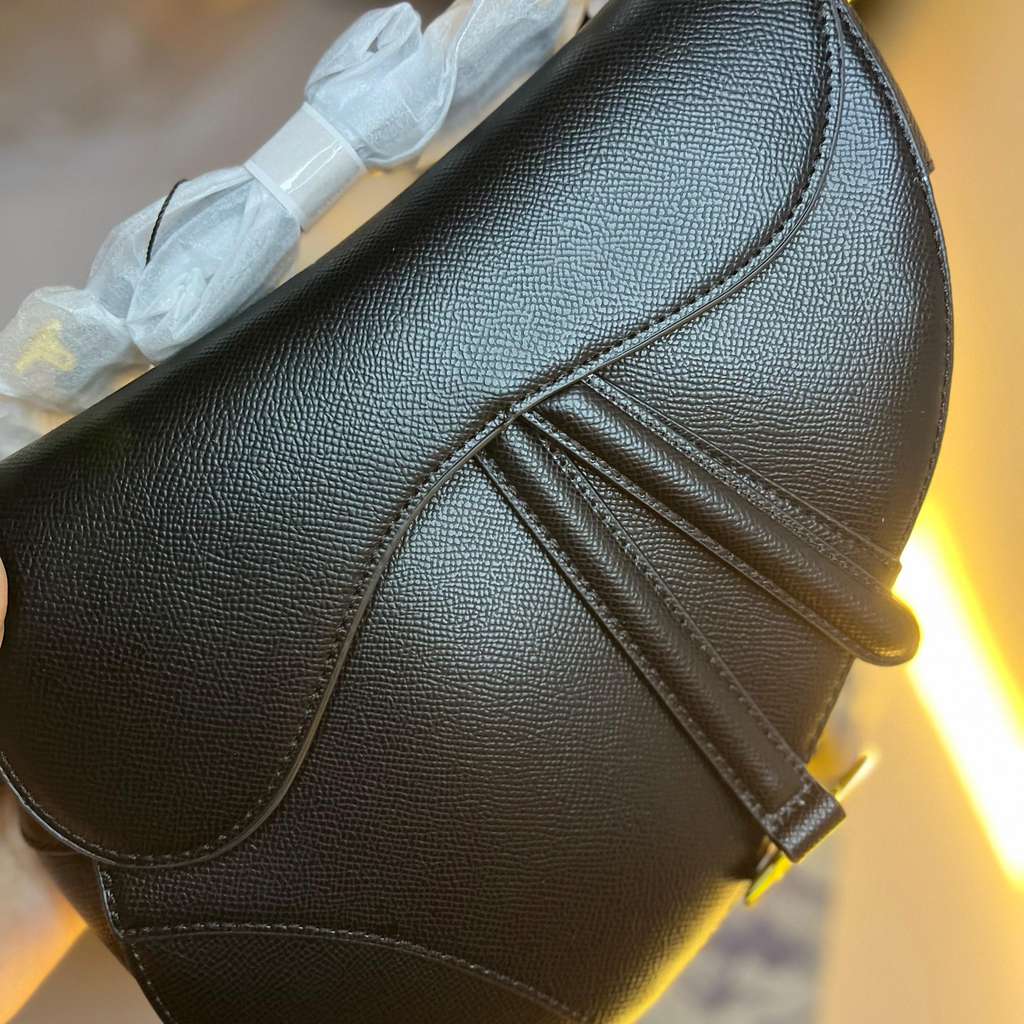 Dior Saddle Bag Black Never worn, with tag - Back View