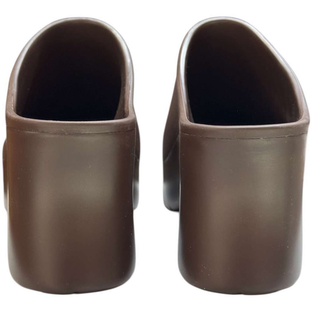 Loewe Loewe Terra Foam Clog Brown Rubber Never worn, with tag - Back View