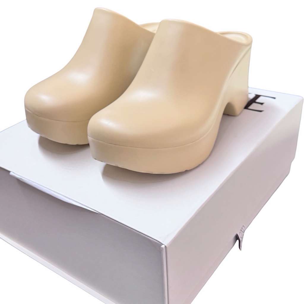 Loewe Loewe Terra Foam Clog Beige Rubber Never worn, with tag - Inside View