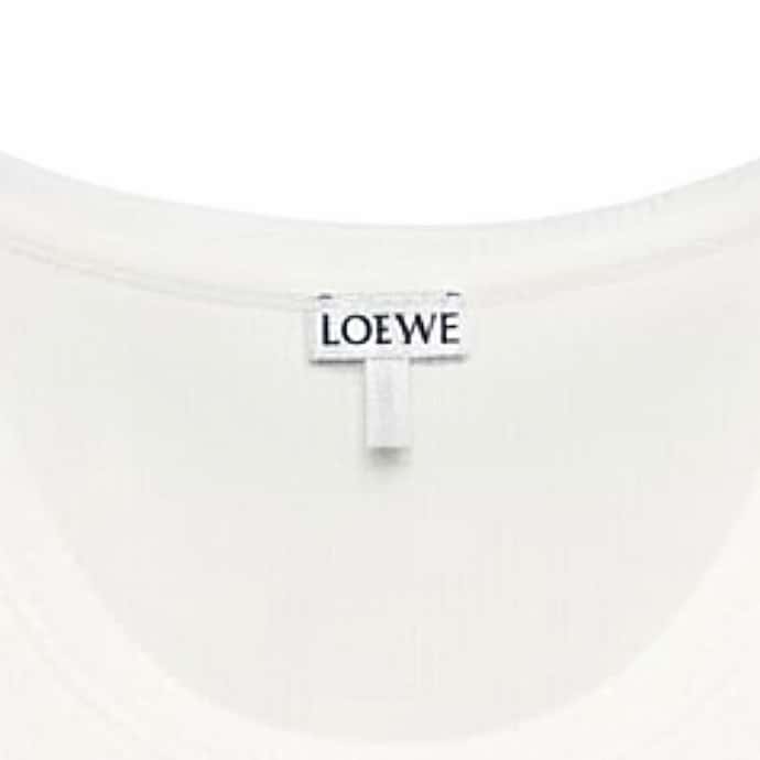 Loewe Loewe X Anagram Cropped White Cotton Never worn, with tag - Inside View