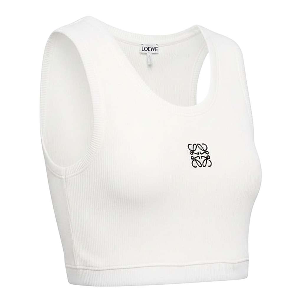 Loewe Loewe X Anagram Cropped White Cotton Never worn, with tag - Box View