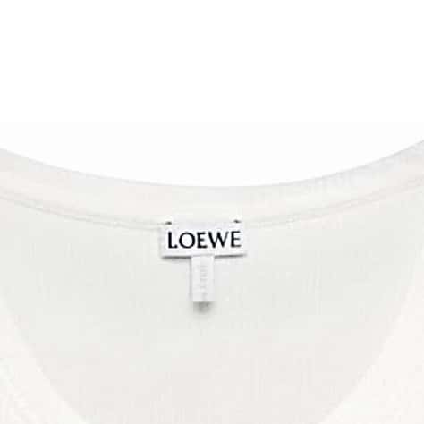 Loewe Loewe X Anagram Cropped White Cotton Never worn, with tag - Inside View