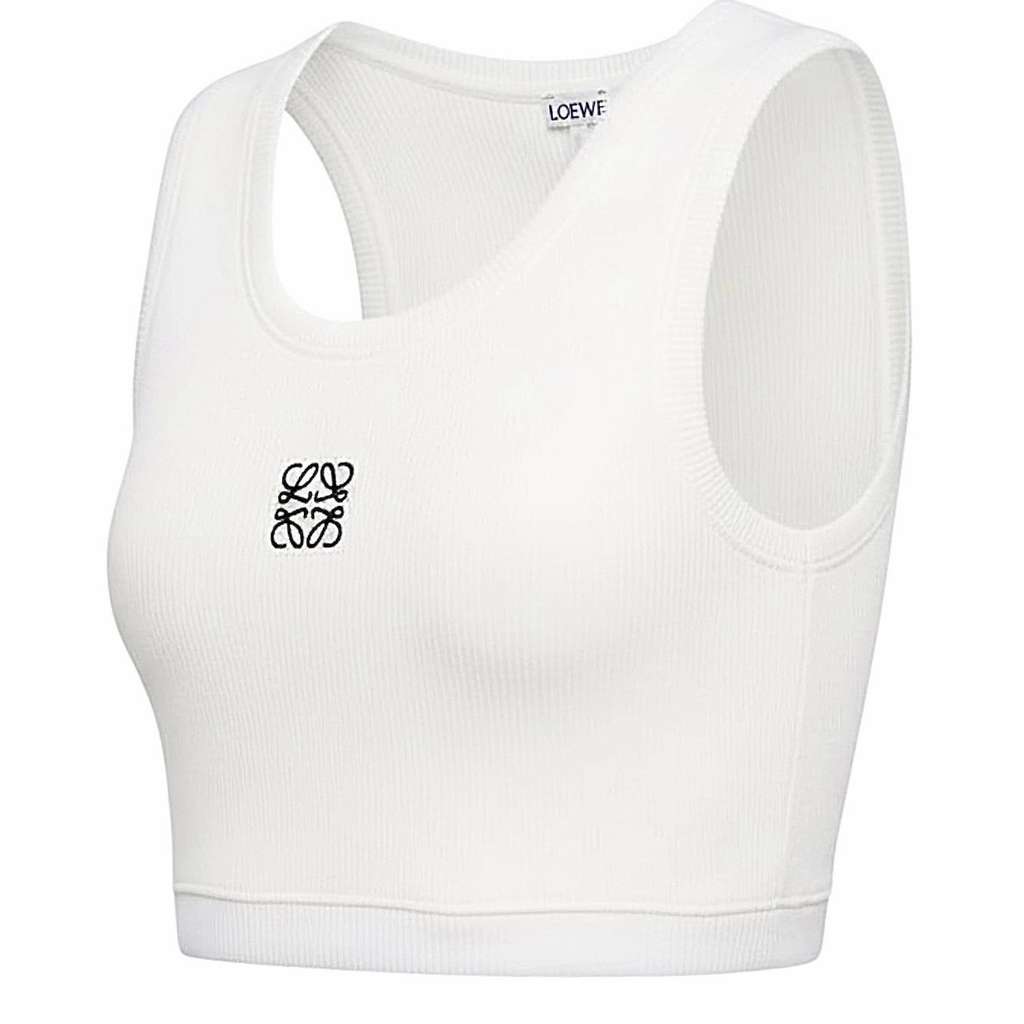 Loewe Loewe X Anagram Cropped White Cotton Never worn, with tag - Box View